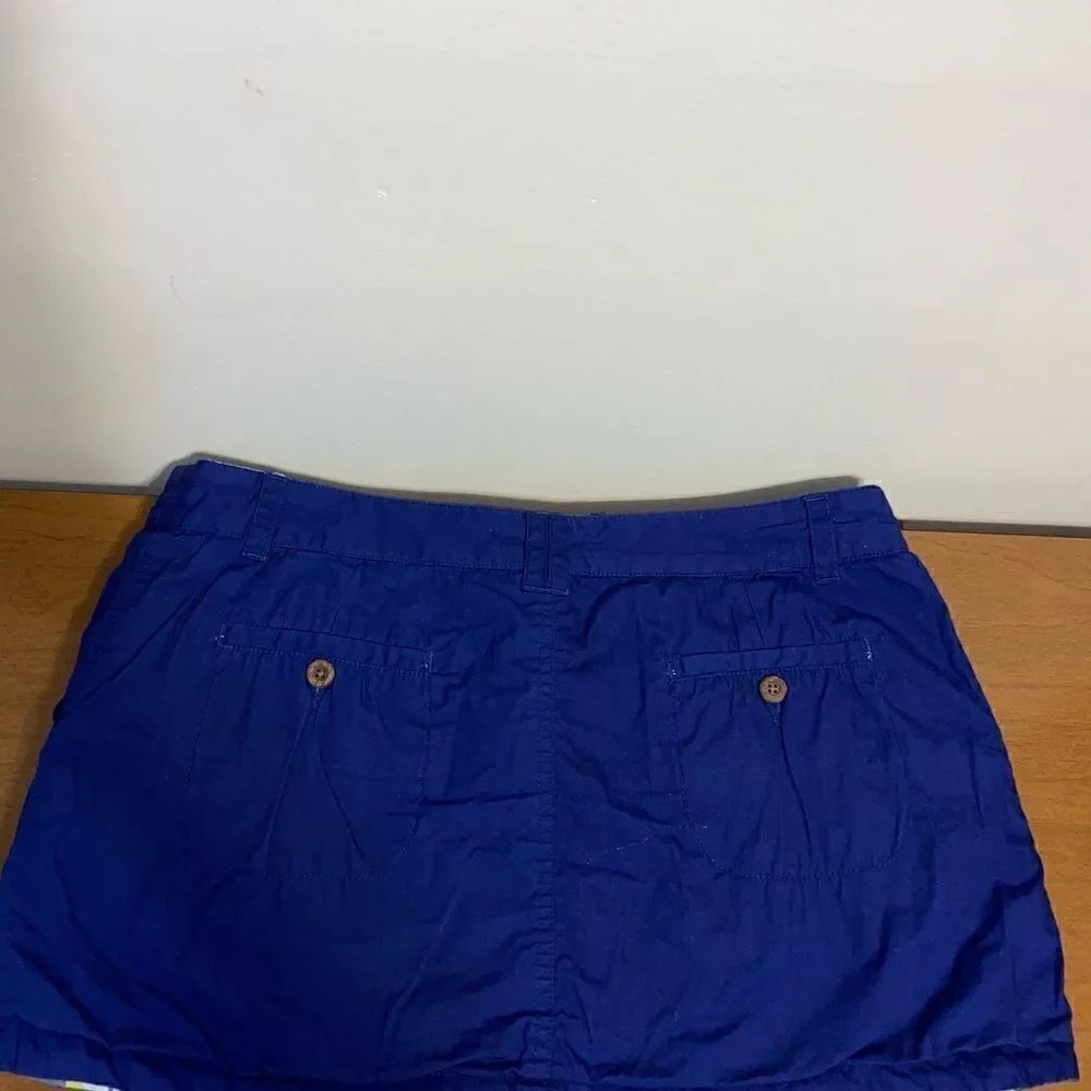 Reversible button cotton skirt   - Picture 3 of 3